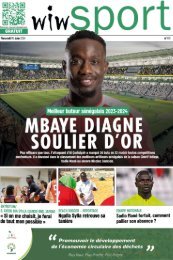 Journal wiwsport n401 - 05 Juin 2024