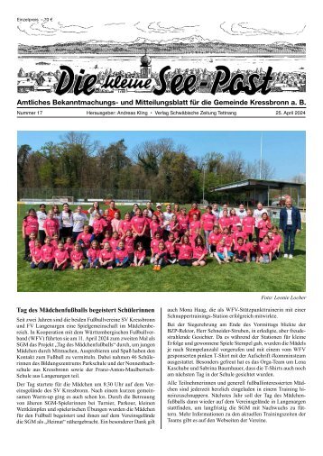 05.06.2024 Die kleine See-Post