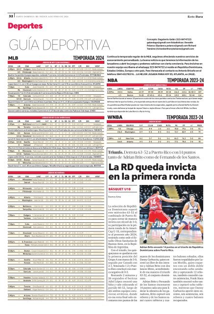 Guía Deportiva 06-06-2024