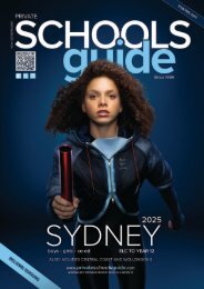 Private Schools Guide Sydney 2025