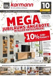 MEGA Jubiläums-Angebote