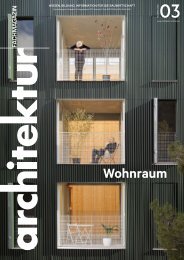 architektur FACHMAGAZIN Ausgabe 3 2024