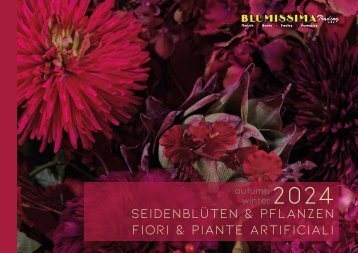 Catalogo Fiori & Piante artificiali Autumn/Winter 2024