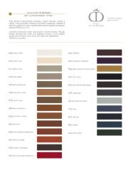 Soft Leather Palette Catalogue F2024