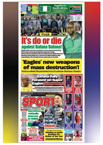 COMPLETE SPORTS - FRIDAY, JUNE 7, 2024