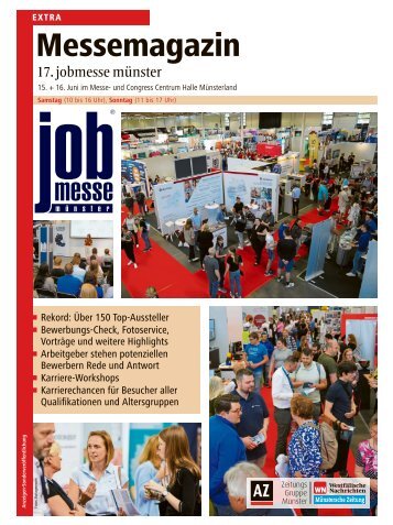 Das MesseMagazin zur jobmesse münster 2024