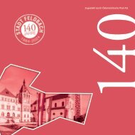 140 Jahre Stadt Feldbach - 1884-2024 - Die Broschüre zum Festakt