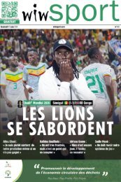 Journal wiwsport n402 - 07 juin 2024