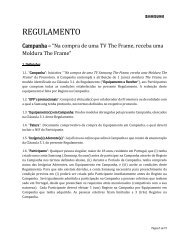Regulamento Moldura the frame 2024