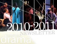 2010-2011 Newsletter