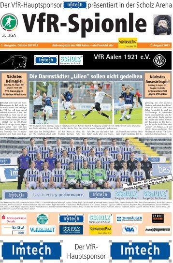 das club-magazin - VfR Aalen 1921 e.V.