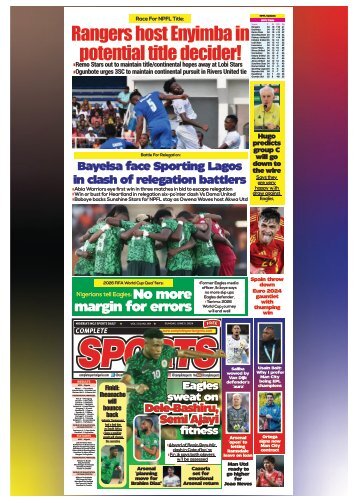 COMPLETE SPORTS - SUNDAY, JUNE 9, 2024