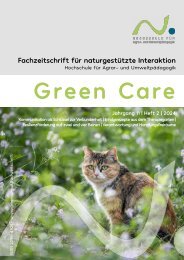 Green Care Jahrgang 11 Heft 2