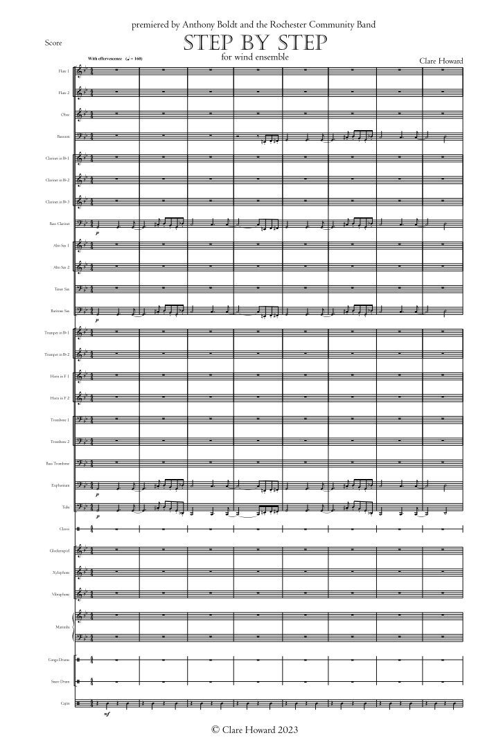Step By Step (Score Only) | Murphy Music Press, LLC