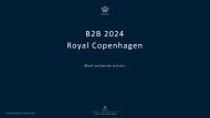 Royal Copenhagen - Præsentation - Pakker på Royal Copenhagen 2024 m.S2 med vejl