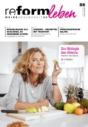 reformleben - Nr. 56 - Biologie des Alterns