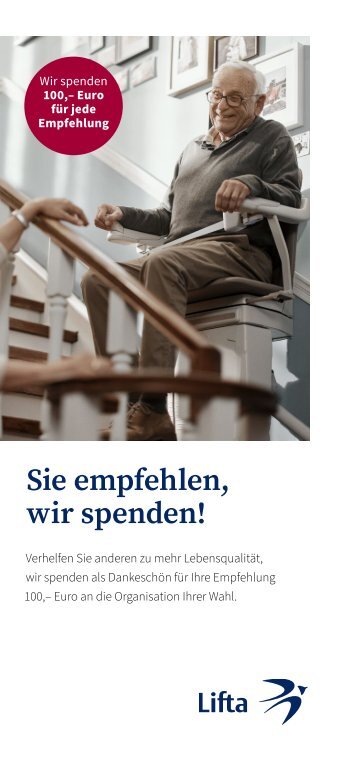 Lifta TL Empfehlerflyer