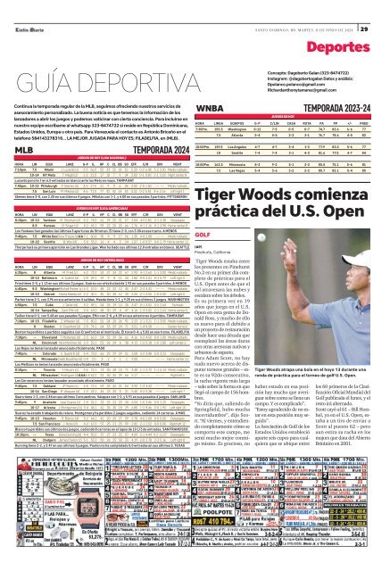 Guía Deportiva 11-06-2024