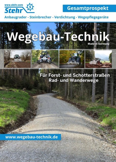 Stehr Wegebau-Technik Gesamtbroschüre
