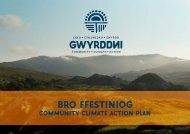 Bro Ffestiniog: Climate Action Plan