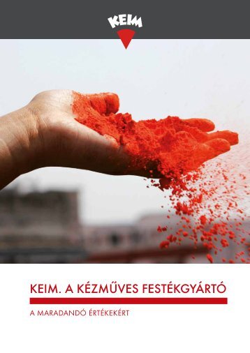 KEIM A KÉZMŰVES FESTÉKGYÁRTÓ