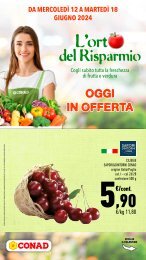 Volantino ORTO DEL RISPARMIO SETTIMANA CONAD