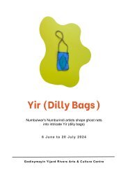 Numbulwar - Exhibition Booklet