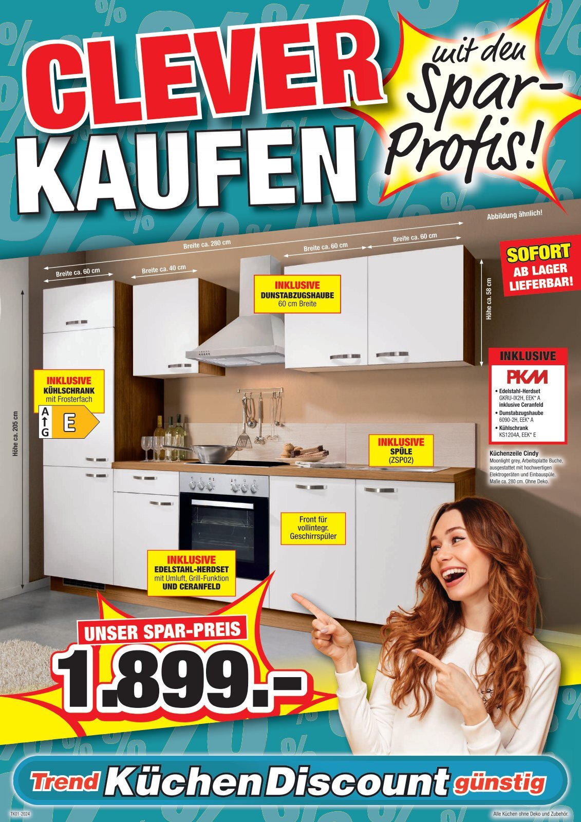 Clever kaufen beim Trend Küchendiscount
