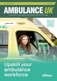 Ambulance UK June 2024