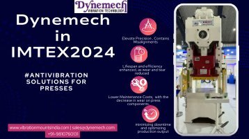Dynemech Anti Vibration Mounts suitable for Power Presses
