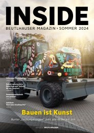 Beutlhauser INSIDE - Sommer 2024