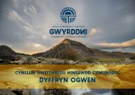 Cynllun Gweithredu Hinsawdd Cymunedol Dyffryn Ogwen