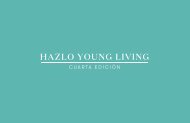 HAZLO YOUNG LIVING⎮CUARTA EDICIÓN: DILUCIÓN DE ACEITES ESENCIALES