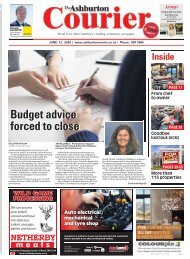 Ashburton Courier: June 13, 2024