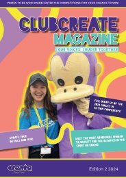 clubCREATE Magazine O12E2 2024 