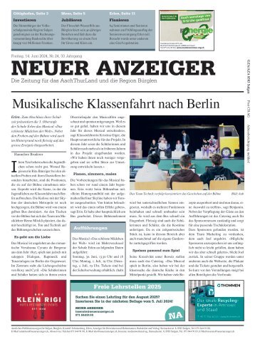 Neuer Anzeiger 14. Juni 2024