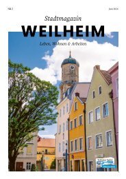 Stadtmagazin Weilheim 2024