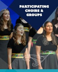 World Choir Games Auckland 2024 - Participating Choirs & Groups