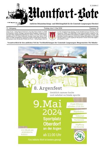 13.06.2024 Montfort-Bote