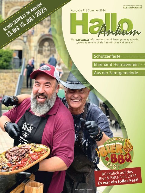 Hallo Ankum Sommer 2024