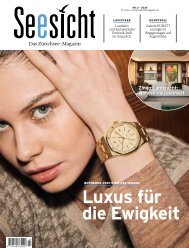 Seesicht - Das Zürichsee-Magazin Nr. 3 - 2024