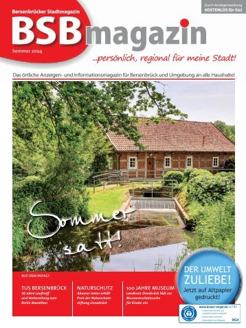 BSB Magazin Sommer 2024
