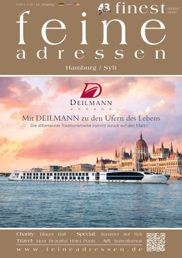 »feine adressen – finest«  Hamburg/Sylt Edition I/2024