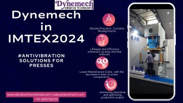 "Silencing Machinery: Dynemech's Anti-Vibration Mounts in Action!" 