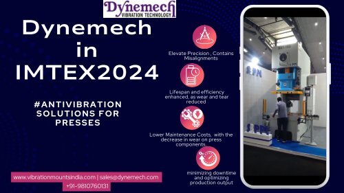 "Silencing Machinery: Dynemech's Anti-Vibration Mounts in Action!" 