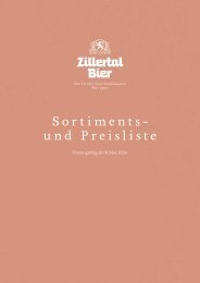Sortiments- und Preisliste 2024/25 ohne Preise