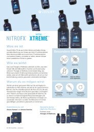 NitroXtreme. DER Zellöffner zur besseren und effektiveren Verwertung der Nahrung. KEIN Medikament. Ein Lebensmittel
