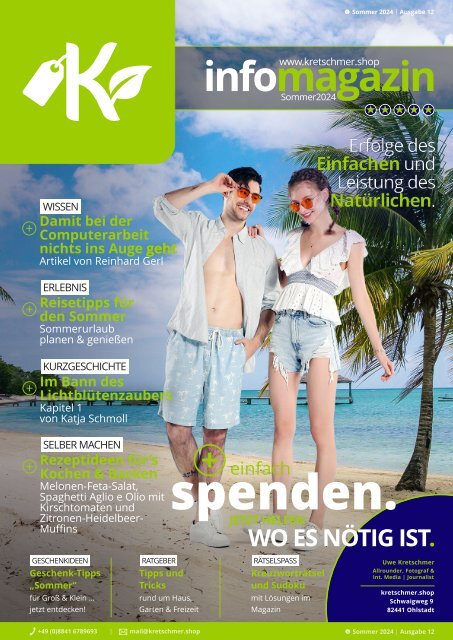 12 infomagazin Sommer 2024