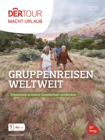DERTOUR Gruppenreisen weltweit 2024/2025