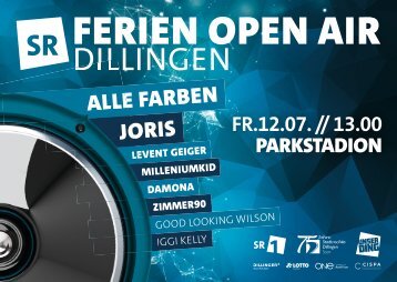 SR Ferien Open Air Dillingen 2024